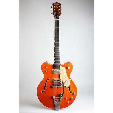 Custom Gretsch  Model 6120 Chet Atkins Hollowbody Thinline Hollow Body Electric Guitar (1964), ser. #73993, original grey hard shell case.