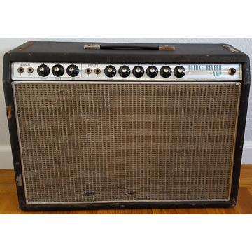 Custom 1968 Fender Deluxe Reverb Amp Silverface Drip Edge Vintage Combo Guitar Amplifier