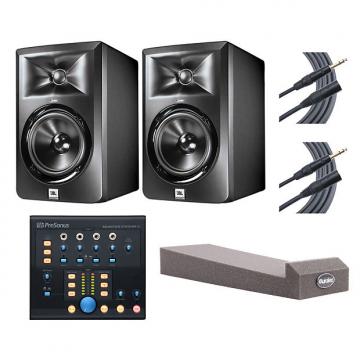 Custom 2x JBL LSR305 + Monitor Station V2 + MoPADs + Mogami Cables