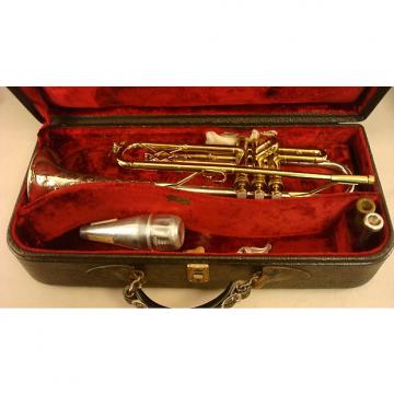 Custom King Silver Tone Bb Trumpet 1940 Brass and Silver Plate