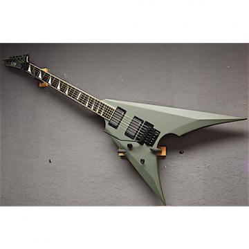 Custom ESP LTD Left Handed Arrow-401 2017 Military Green Satin Lefty Guitar