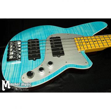 Custom Reverend Mercalli 5 - 20th Anniversary Bass 2017 Sky Blue Flame Maple - only one on Reverb!