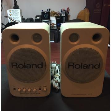 Custom Roland Corporation MA-8 Stereo Micro Monitor Cream