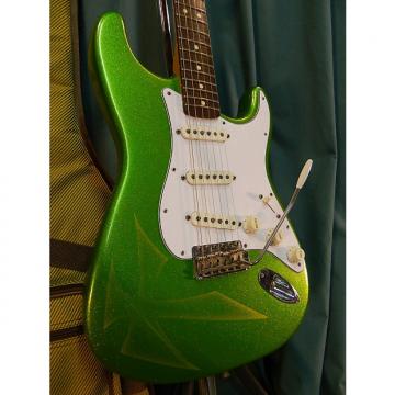 Custom Fender California Series Stratocaster 1997 Green Sparkle