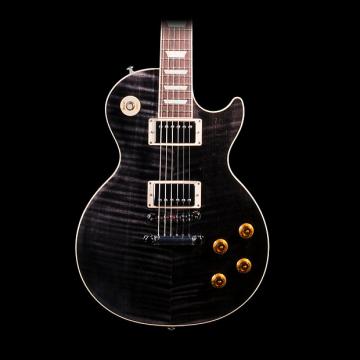 Custom Gibson Les Paul Standard 2016 Electric Guitar Translucent Black - Pre-Owned in Excellent Condition