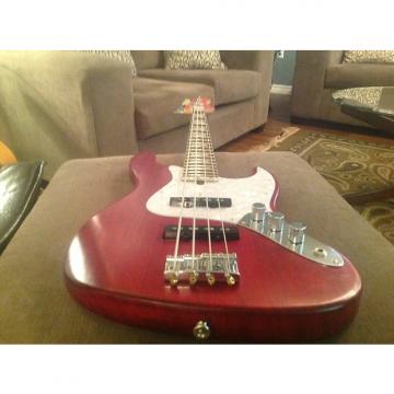 Custom Bacchus WL-JB ASH4R L-RED/OIL Hand Crafted in Japan Bass MINT!! + HS Case!!