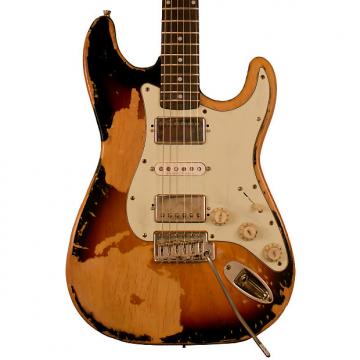 Custom Sawtooth Americana Relic Series ES Electric Guitar with Pro Series Strat/Tele Body Style Hard Case,