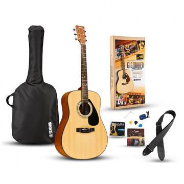 Custom Yamaha GigMaker Standard Acoustic Guitar Pack Natural