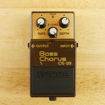 Custom Boss CE-2B Bass Chorus - Made In Japan - Great MIJ Bass Guitar Effects Pedal - GD to VG Condition!