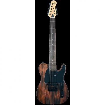 Custom Michael Kelly 508 Striped Ebony 8-string electric guitar - NEW