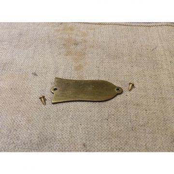 Custom Used Aged Brass Electric Guitar Truss Rod Cover for Les Paul-ES-335