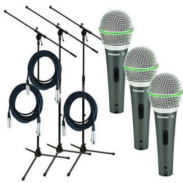 Custom Samson - Q6 Live Stage Microphone Starter Package