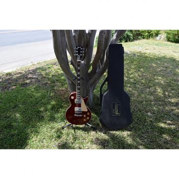 Custom Gibson  Les Paul standard , 1998 ,  wine red , with vintage Gibson chainsaw case, 1 piece body back!