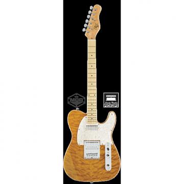 Custom Michael Kelly 1950s series Mod Shop 1955 Amber Trans electric guitar NEW - Lindy Fralin pickups