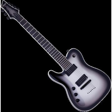 Custom Schecter Chris Garza PT-7 Left-Handed Electric Guitar Silverburst