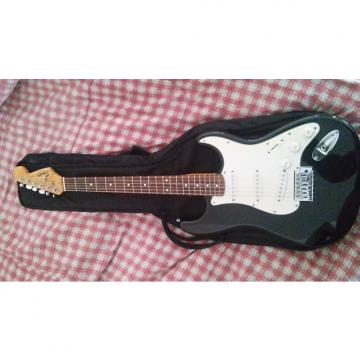 Custom Fender Squier Series 6-String Electric Black / White
