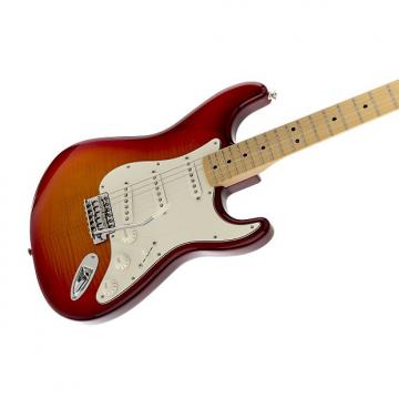 Custom Fender Standard Stratocaster Plus Top Aged Cherry Burst Maple