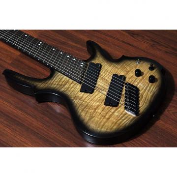 Custom Halo Custom Guitars Seraphim 8 String Electric Multi-Scale Fanned Fret EMG 909X Flamed Spalted Maple