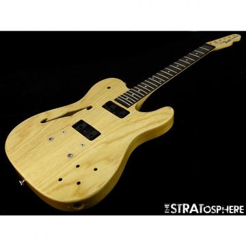 Custom Fender JA-90 Jim Adkins Thinline Tele BODY &amp; NECK Telecaster Guitar Natural Ash