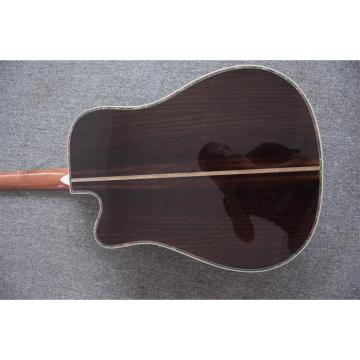 Custom Martin D45S Cutaway Acoustic Guitar Sitka Solid Spruce Top With Ox Bone Nut &amp; Saddler
