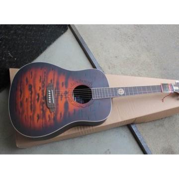 Custom Jack Daniels Tennesse Brown Acoustic Guitar