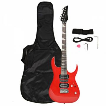 170 guitar martin HSH martin acoustic guitar Acoustic martin guitar strings acoustic Pick-up guitar strings martin Professional martin guitar strings Electric Guitar Red with Accessories