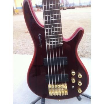 Custom SR506 Ibanez Sound Gear Brown 6 String Bass