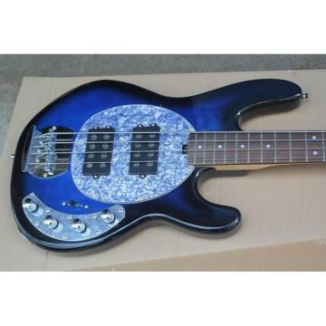Custom Shop Music Man Blue Electric Bass 4 String