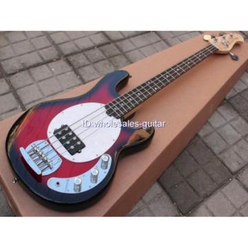 Custom Shop Music Man Red Electric Bass