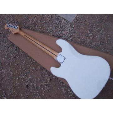 Custom Fender White Precision Bass