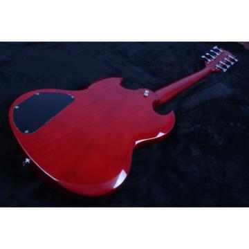 Custom Built EB-3 SG Standard Red 4 String Bass