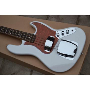 Custom Fender Pearl White Jazz Bass Guitar