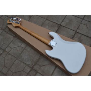 Custom Fender Pearl White Jazz Bass Guitar