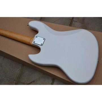 Custom Fender Pearl White Jazz Bass Guitar