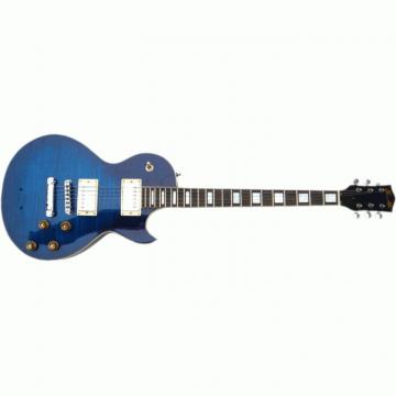 The Top Guitars Brand Blue Design Electric Guitar