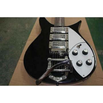 Rickenbacker 381 Black 3 Pickups Electric Guitar