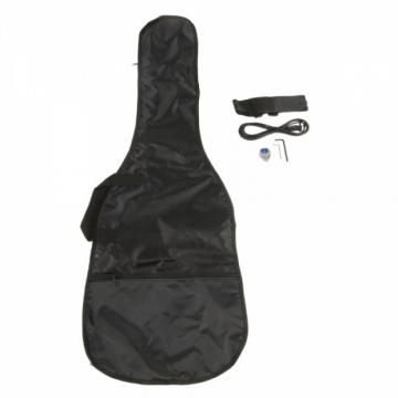 Professional Electric Guitar Sunset with Amplifier Bag Strap Tool Pick