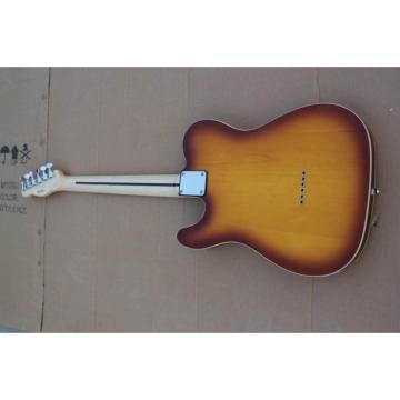 Custom Telecester 6 String Sunset Sunburst Electric Guitar