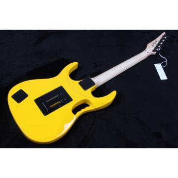 Custom Shop Yellow Ibanez Pink Pickups Electric Guitar