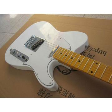 Custom Shop White Fender Telecaster Electric Guitar