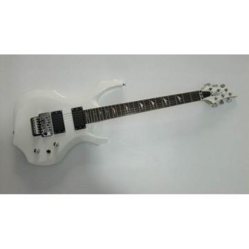 Custom Shop White BC Rich Electric Guitar