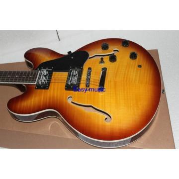 Custom Shop Sunburst ES335 LP Electric Guitar