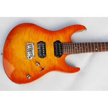 Custom Shop Suhr Flame Maple Top Sunburst Electric Guitar