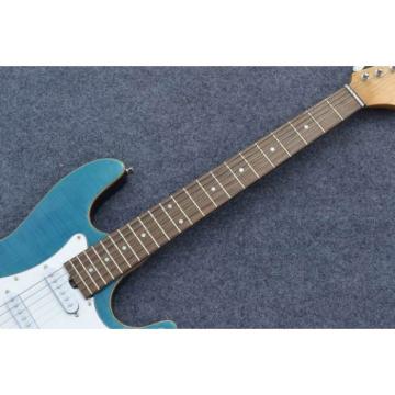 Custom Shop Suhr Flame Maple Top Ocean Blue Electric Guitar
