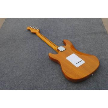 Custom Shop Stratocaster Natural Wood Grain Electric Guitar