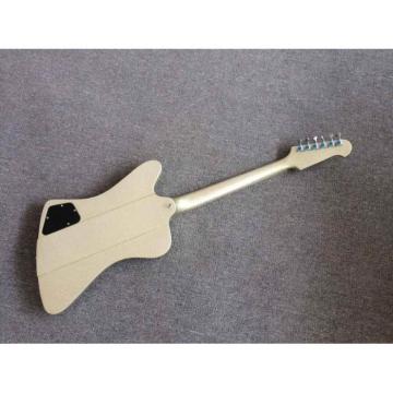 Custom Shop Sparkle Firebird P90 2 Pickups Silver Mist Poly Color Electric Guitar