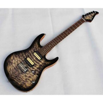 Custom Shop Suhr Flame Maple Top Black Brown Electric Guitar