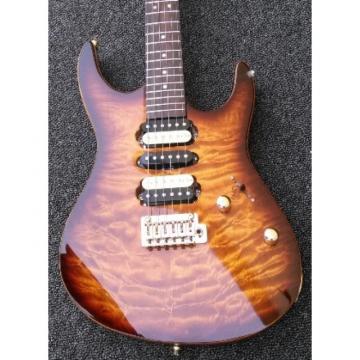 Custom Shop Suhr Brown Maple Top 24 Frets Electric Guitar