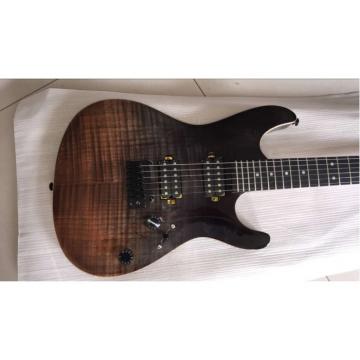 Custom Shop Suhr Brown Black Maple Top Electric Guitar