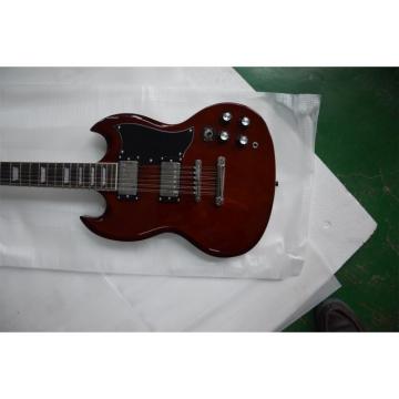 Custom Shop SG Angus 12 String Burgundy Red Electric Guitar